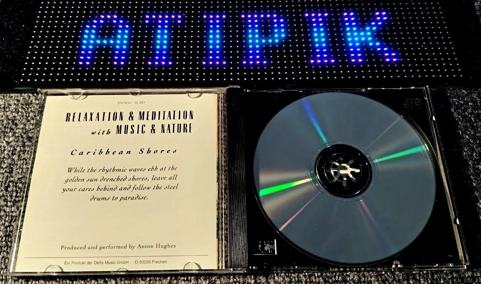 🌴 Cd Collector Alemán "Caribbean Shores" Relajación y Meditación - Raro En Francia 🌊😌 – photo 4